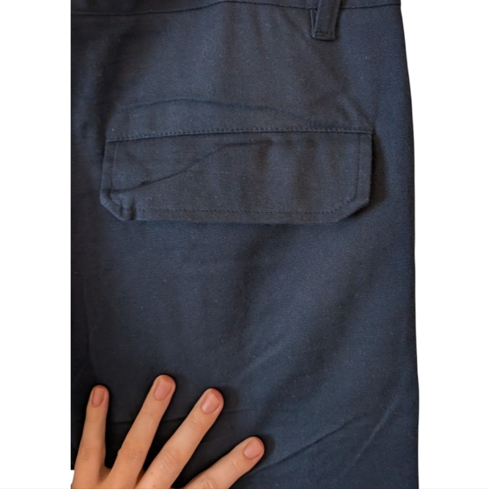 Stacked Fit Genuine Brand Men's Cargo Pants - Navy Blue (32/34) - Picture 6 of 15